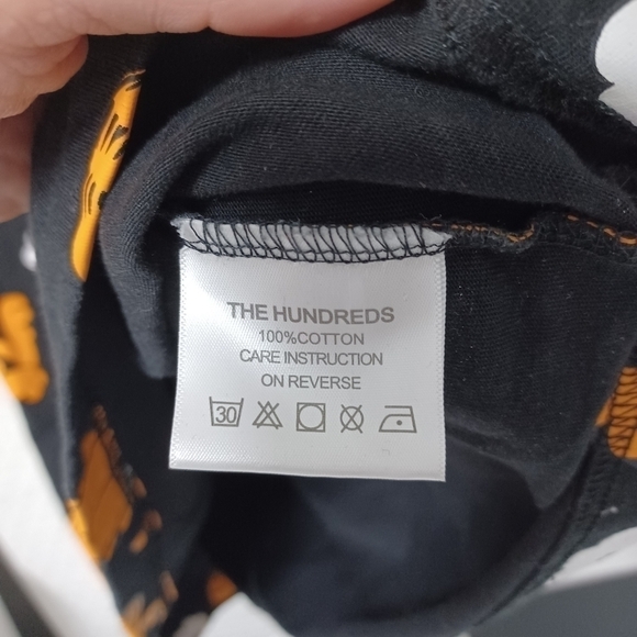 THE Hundreds x Garfield Mood All Over Print t shirt top - Picture 7 of 7
